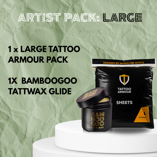 Tattoo Armour X Bamboo Goo Artist packs