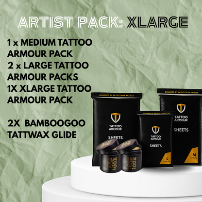 Tattoo Armour X Bamboo Goo Artist packs